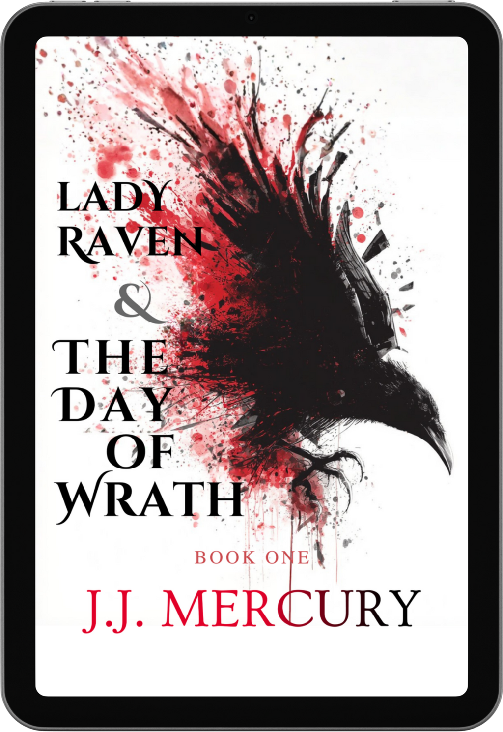 eBook cover for "Lady Raven and The Day of Wrath"