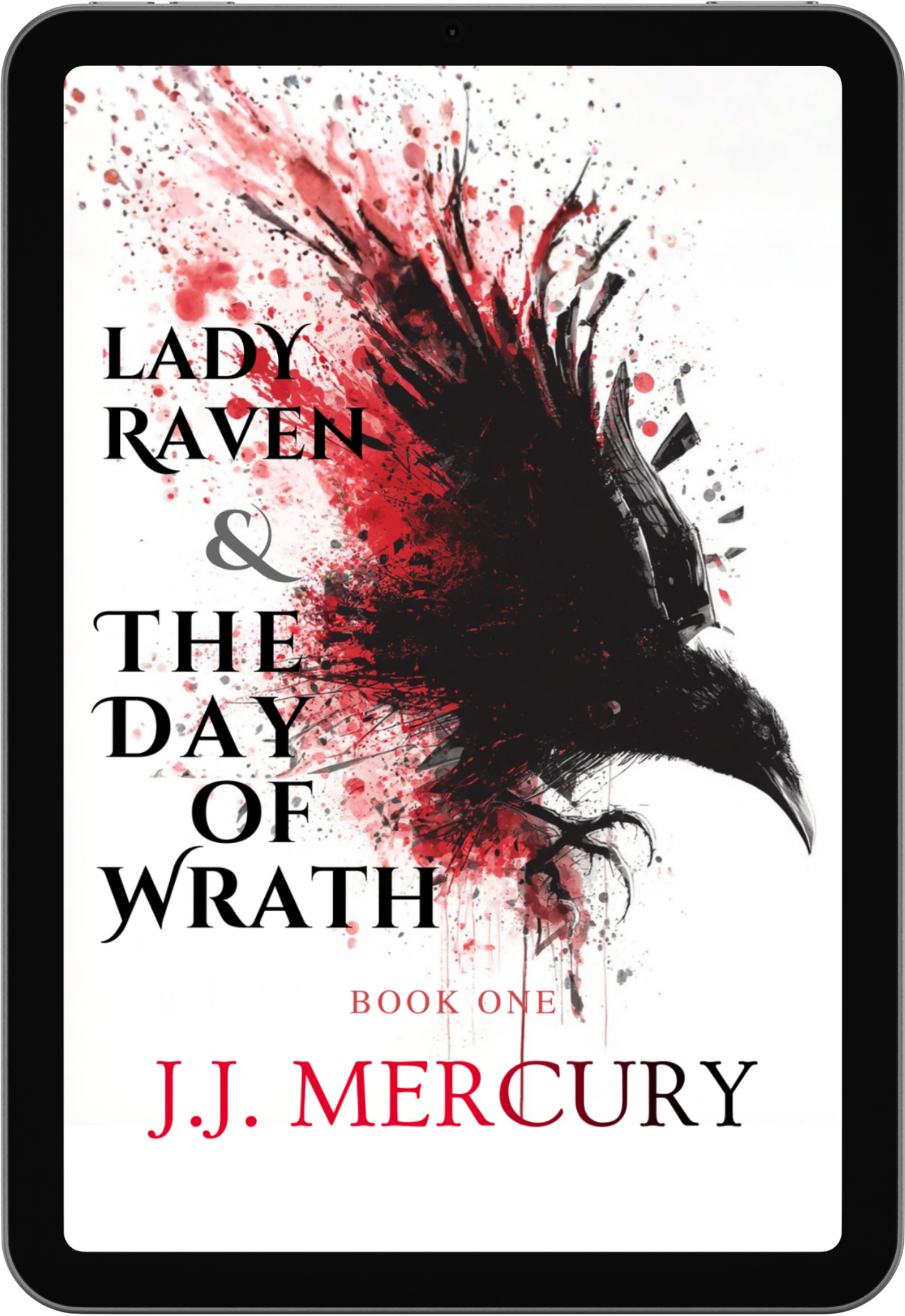 eBook cover for "Lady Raven and The Day of Wrath"